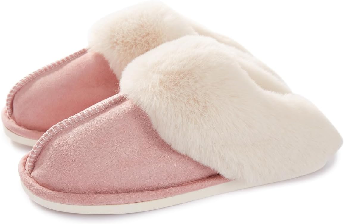 Thumbnail 1 de Misolin Pantofole Scamosciate Invernali con Memory Foam e Suola in Gomma – Comfort Caldo e Versatilità Interno/Esterno