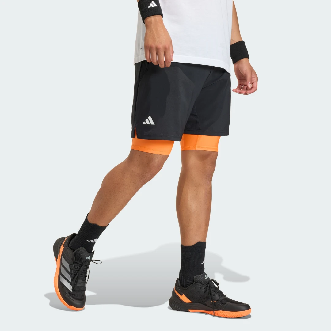 Detalle de Pantalón corto Club Tennis Climacool 2-in-1 de Adidas