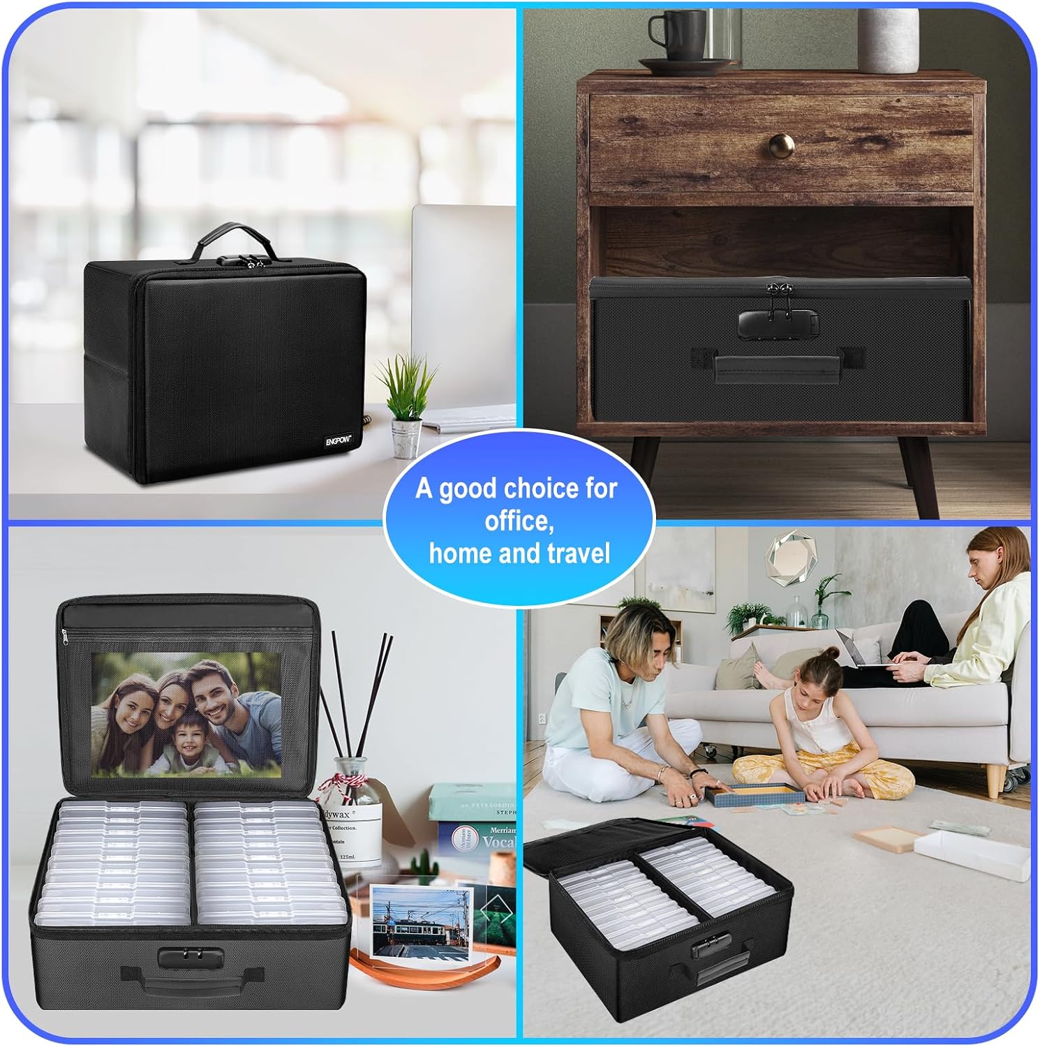 Thumbnail 4 de ENGPOW Photo Storage Box 18-slot, fireproof organizer
