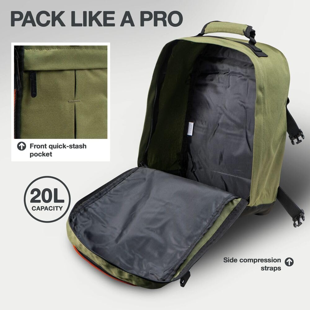 Thumbnail 4 de Metz for Ryanair Cabin Bags 40x20x25 Underseat Cabin Bag – 20L, RPET, Practical & Durable