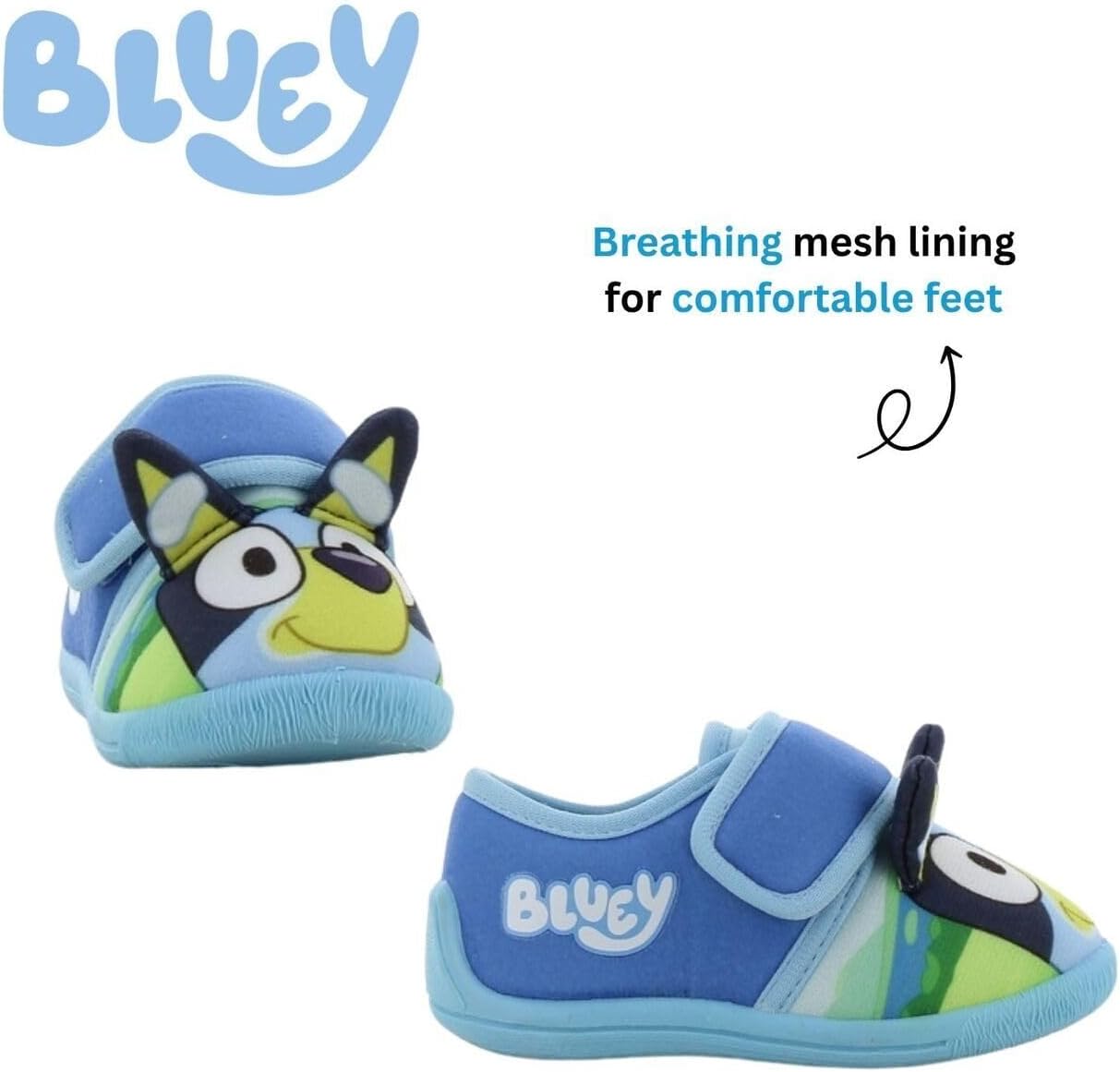 Detalle 1 de Leomil Parent_BL_Houseshoes_Boy_noLED_All Bluey-pantoffels voor jongens