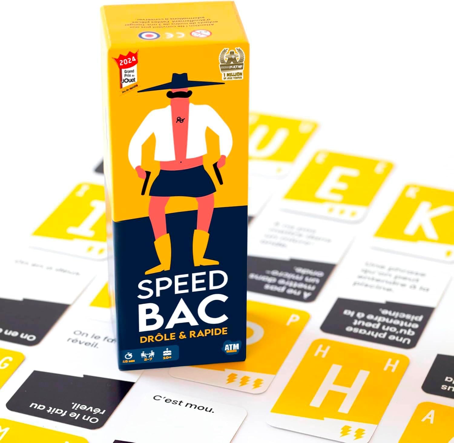 Thumbnail 4 de ATM Gaming Speedbac – Jeu de société “Famille & Amis” pour mettre l’ambiance, 2 à 7 joueurs