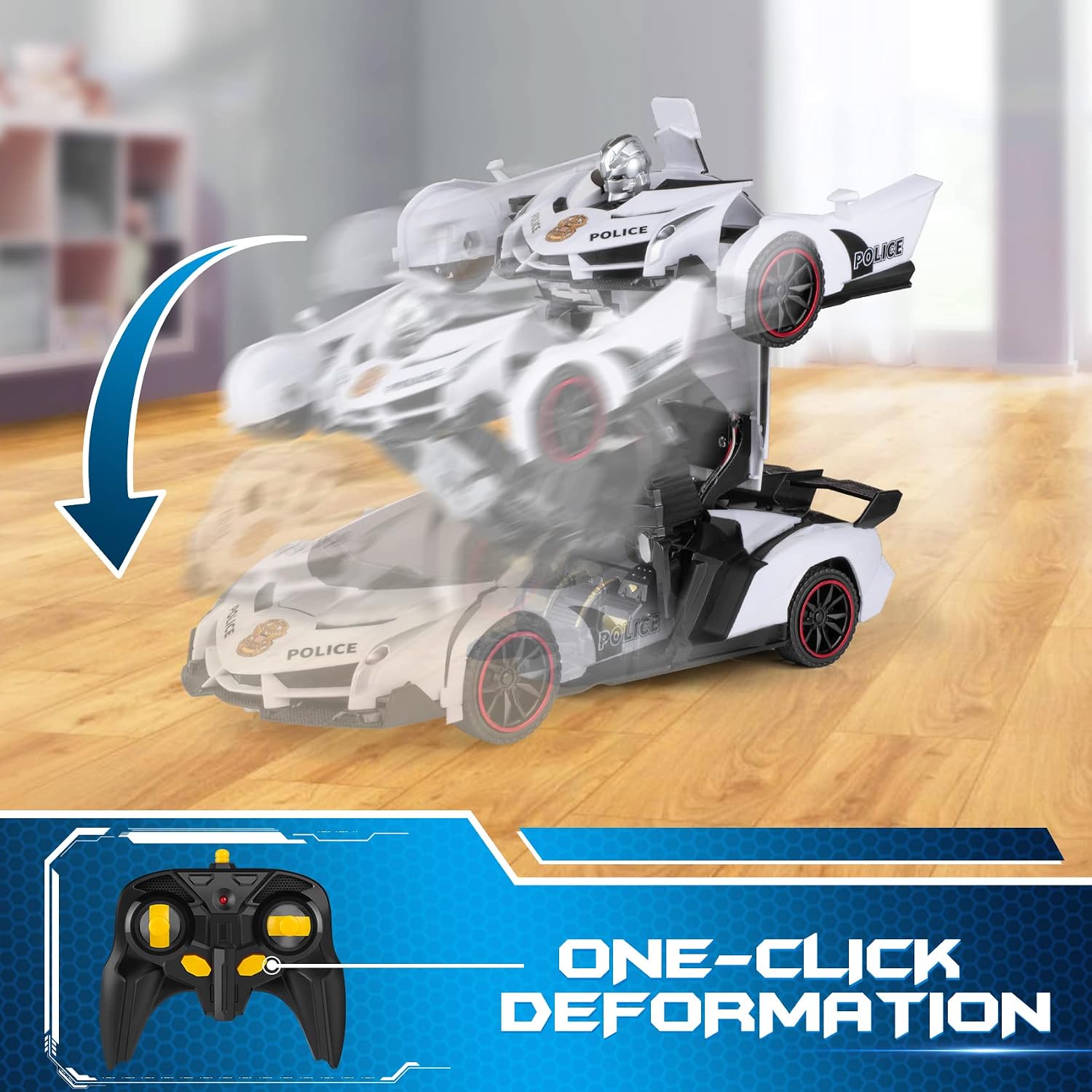 Thumbnail 2 de FDJ Remote Control Car Transformer