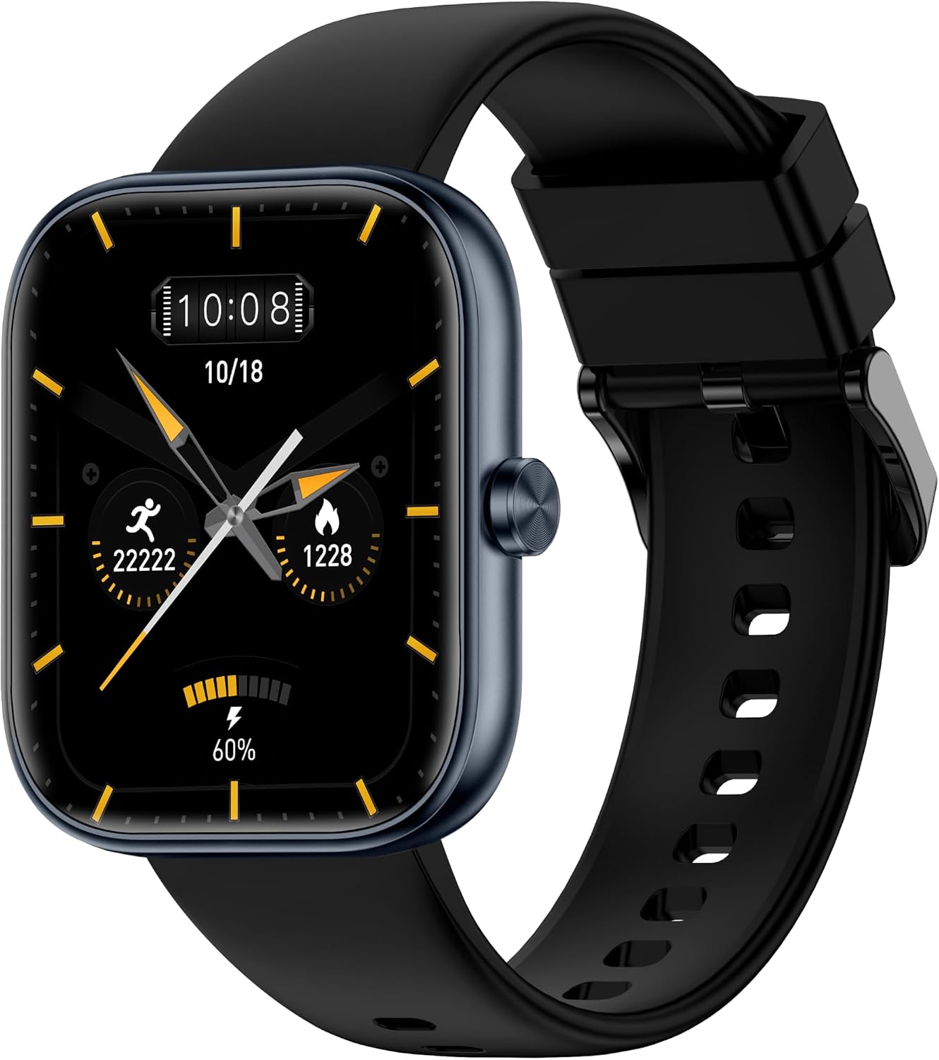 Detalle de Smart Watch for Men & Women (Answer/Make Calls) – 1.83" HD Fitness Tracker with Heart Rate, Sleep Monitoring and 110+ Sports Modes