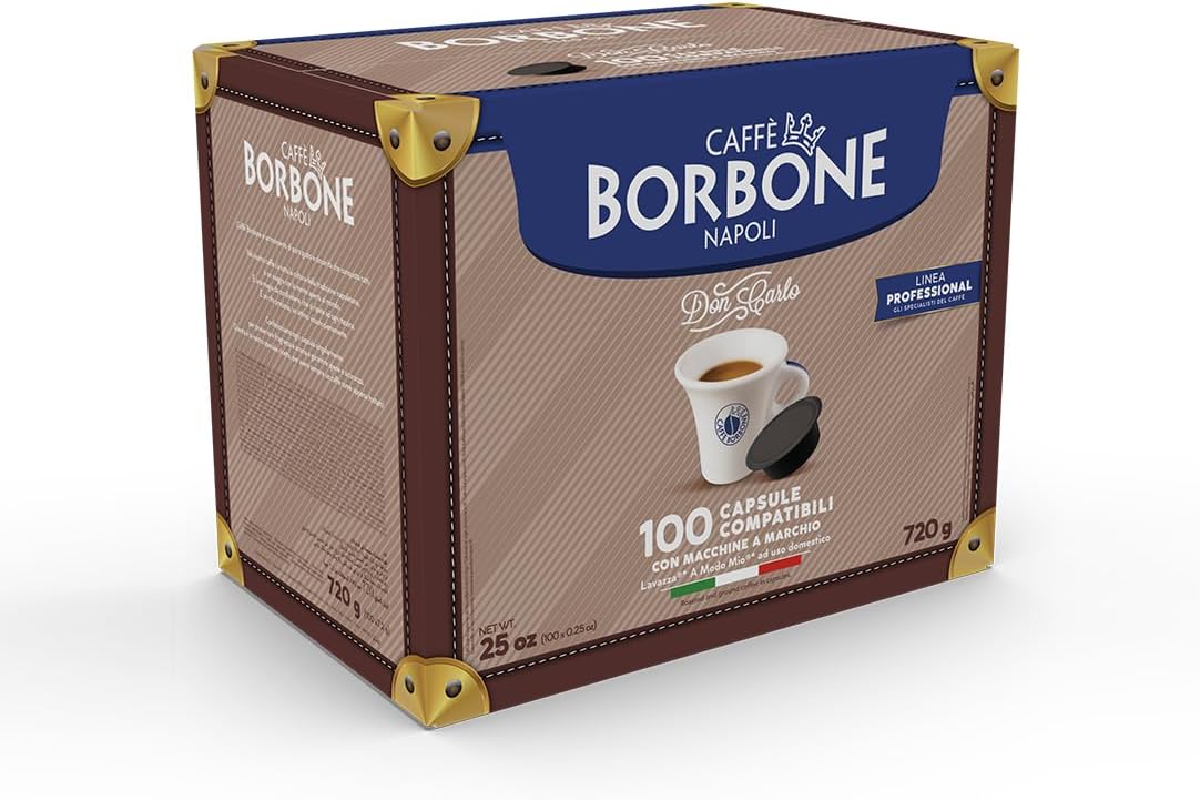 Thumbnail 3 de Caffè Borbone Don Carlo ☕️ Cápsulas Descafeinadas 100 Compatibles Lavazza