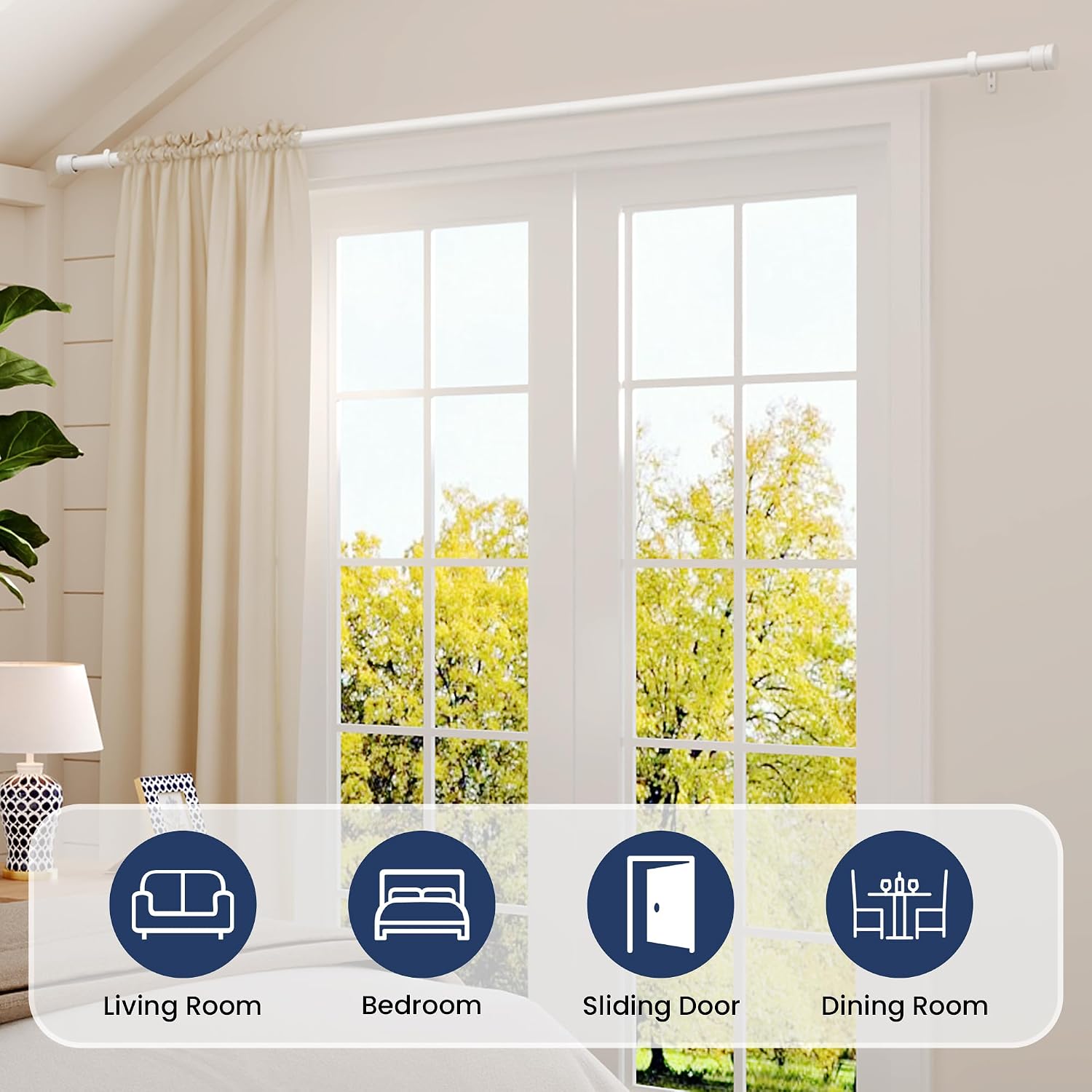 Detalle 2 de ENJOYBASICS Curtain Rod, 1-inch diameter