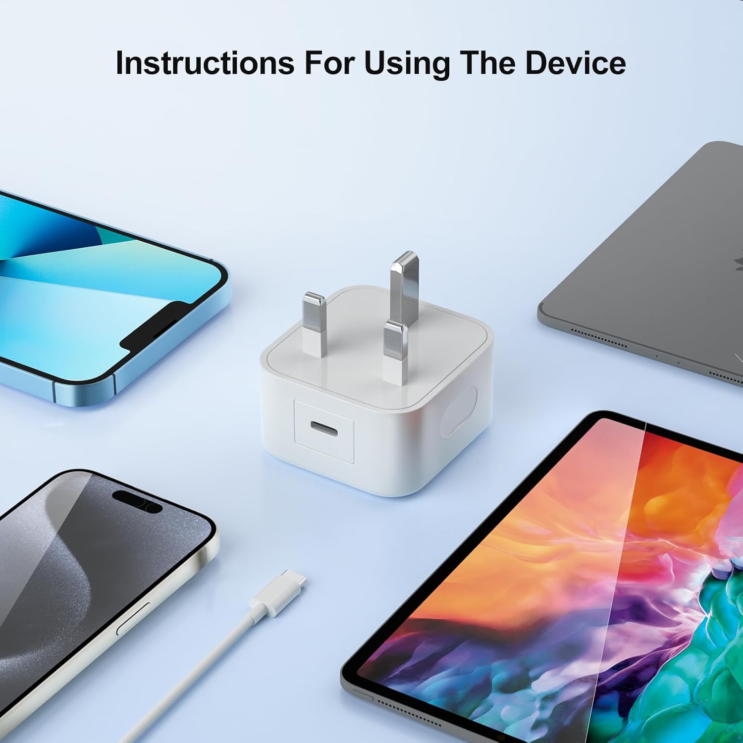 Thumbnail 6 de for iPhone 17 25W USB‑C Fast Charger 2 Pack