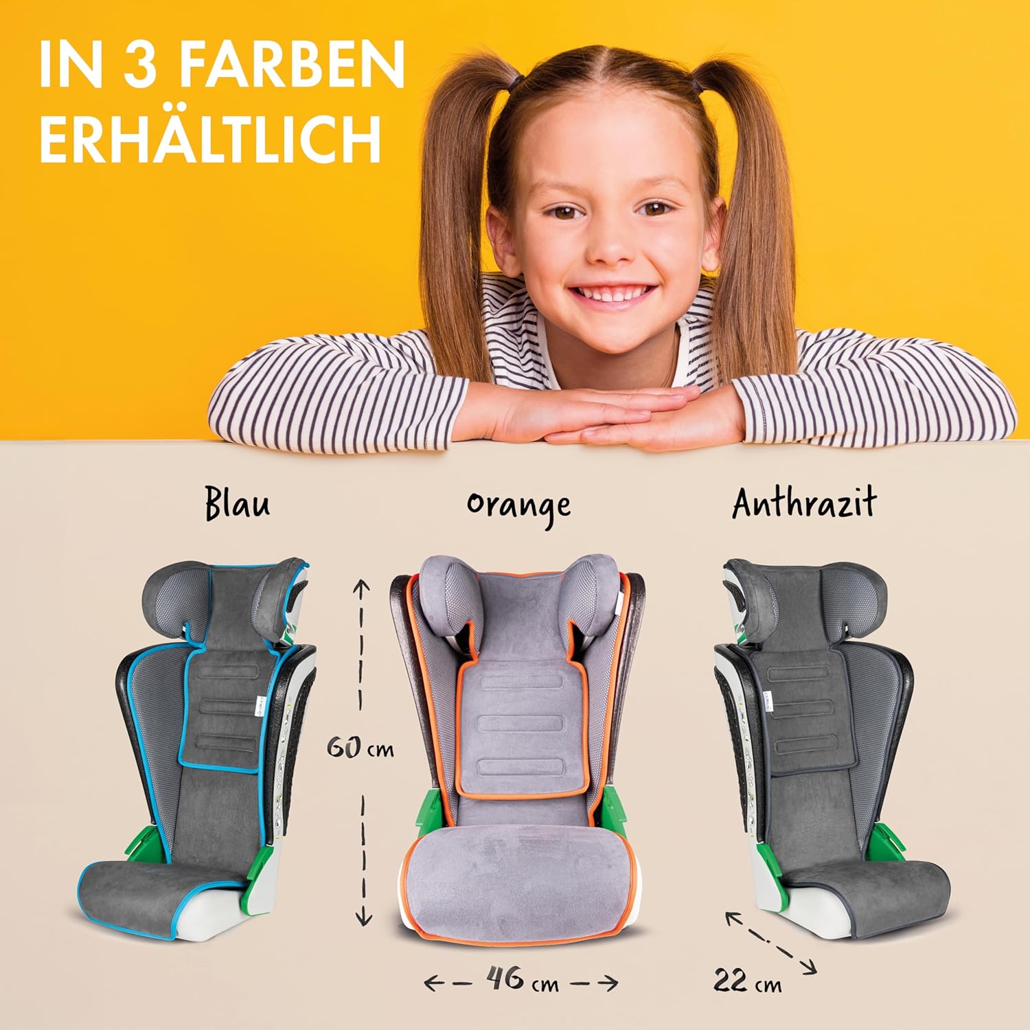 Thumbnail 5 de WALSER Noemi Kindersitz 3-8 Jahre, extra schmal
