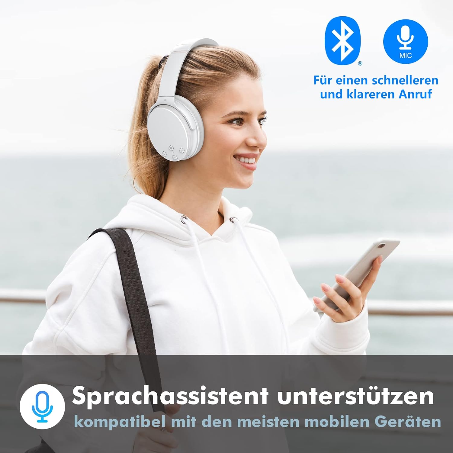Detalle 2 de Srhythm NC35 Bluetooth ANC Kopfhörer 50+ Std