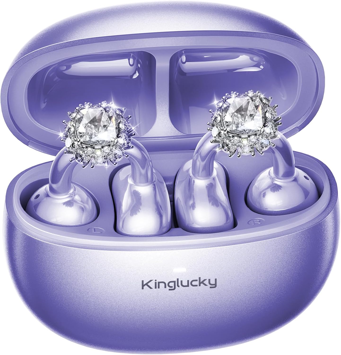 Detalle de Kinglucky Clip-On Earbuds 40H Playtime