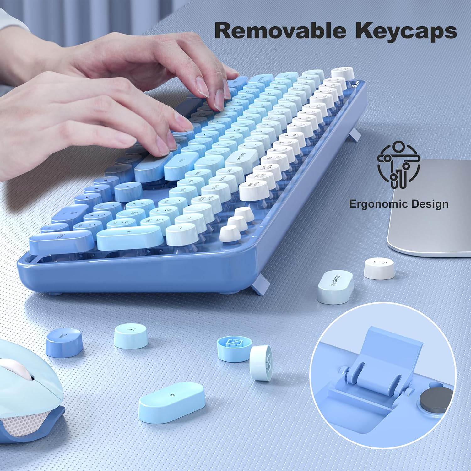 Thumbnail 5 de MOFII Wireless Keyboard and Mouse Combo 2.4G ⌨
