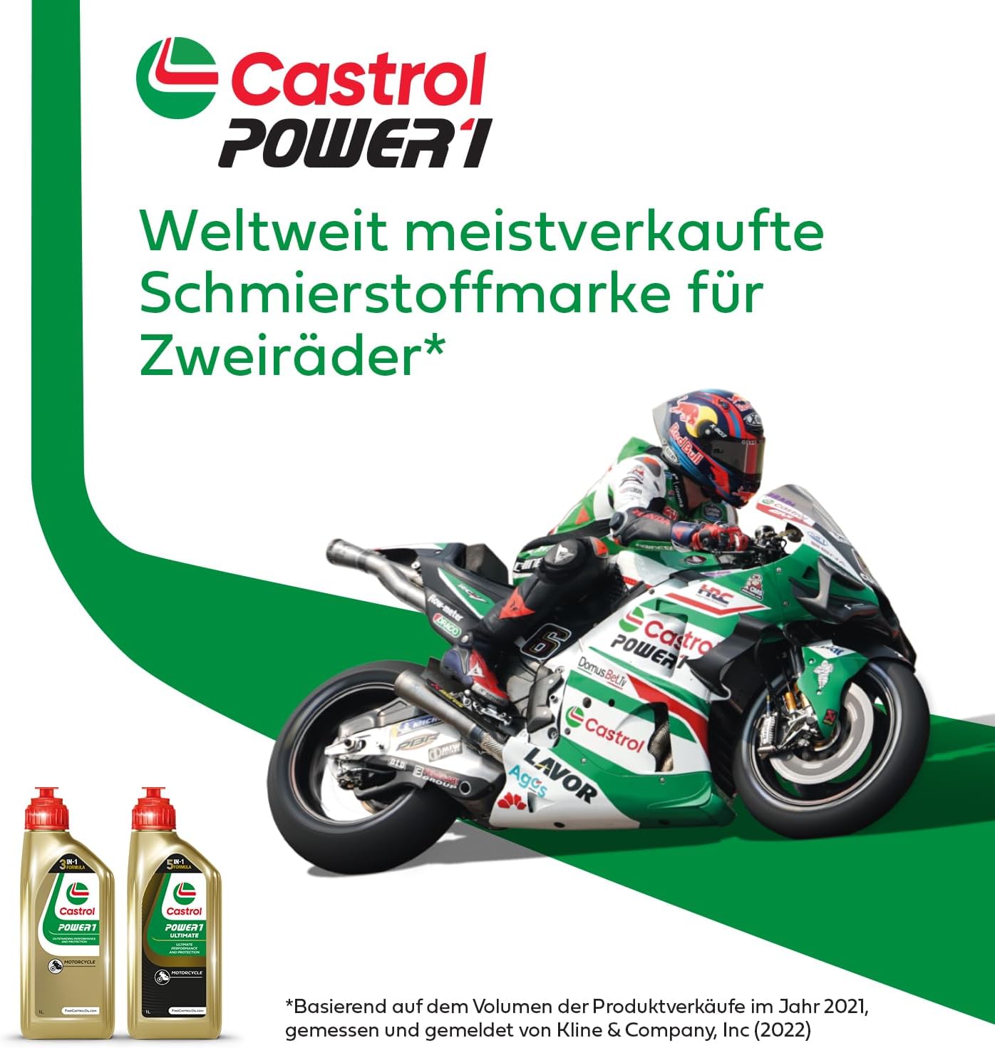 Thumbnail 3 de Castrol POWER1 2T 1L 2-Takt-Motoröl 🛢