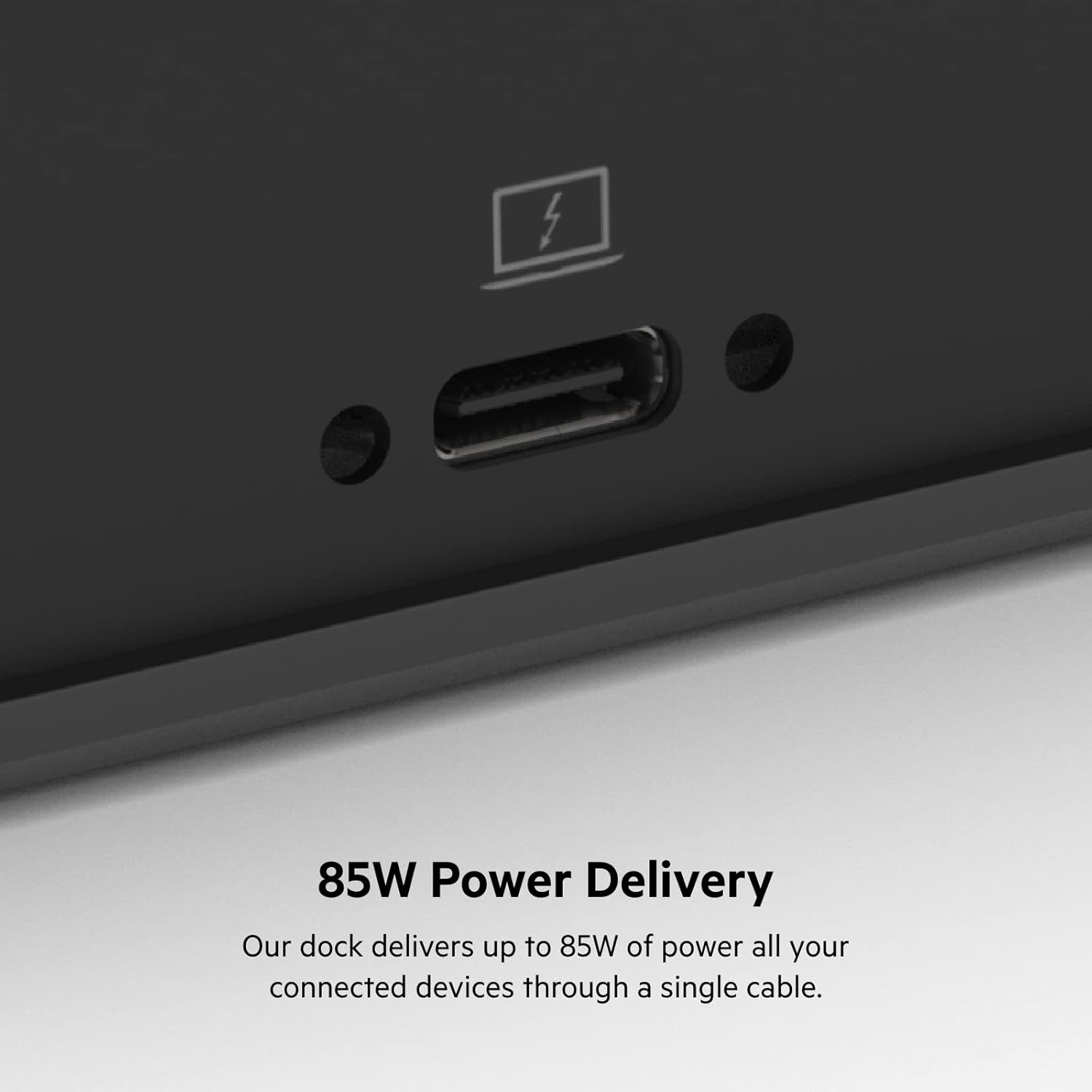 Thumbnail 4 de Belkin Triple Display DisplayLink Docking Station Hub with 3x HDMI, 2x DisplayPort, Gigabit Ethernet and 85W Power Delivery