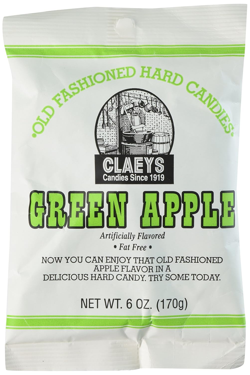 Detalle 2 de Claey's Green Apple Drops, 6-Ounce Packages