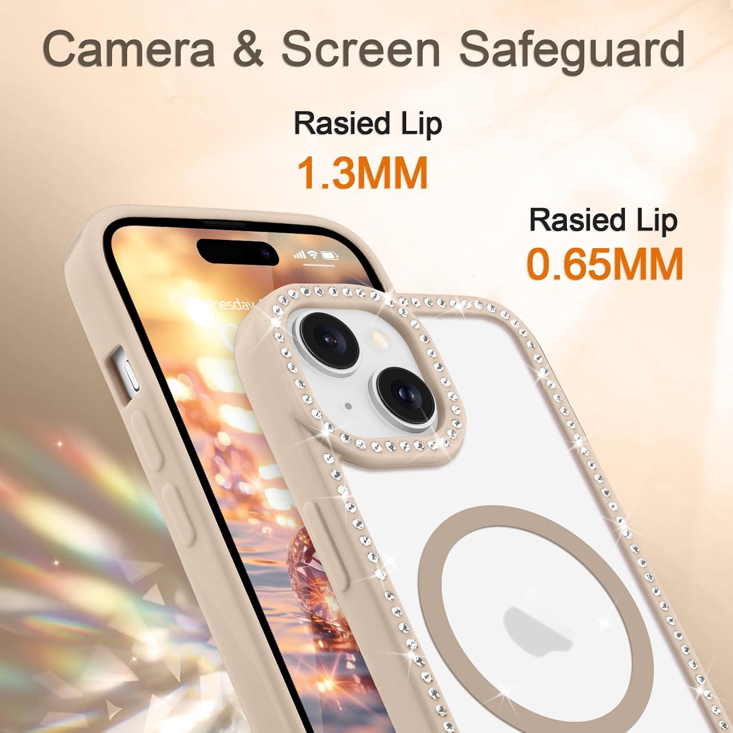 Detalle de LCHULLE Magnetic iPhone 15 Case