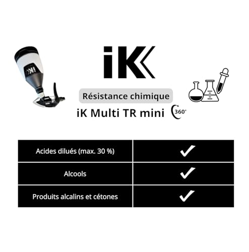 Detalle de IK Multi Trigger Mini 360 Pulvérisateur professionnel – pulvérisation à 360° pour liquides variés
