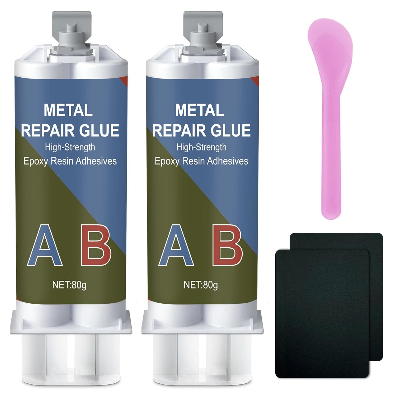 Detalle de WAN2TLK Metal Repair Epoxy Adhesive, Heat-Resistant, Two-Piece Kit