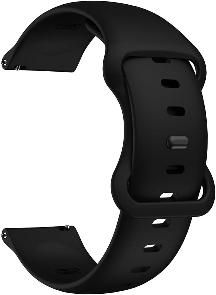 Thumbnail 2 de 20mm Silicone replacement band for Garmin Vivoactive 6/5/3 and Vivomove 3-series (TPU sports strap)