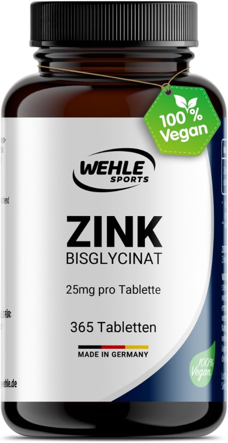 Detalle de Wehle Zink Tabletten 365 hochdosiert 25 mg