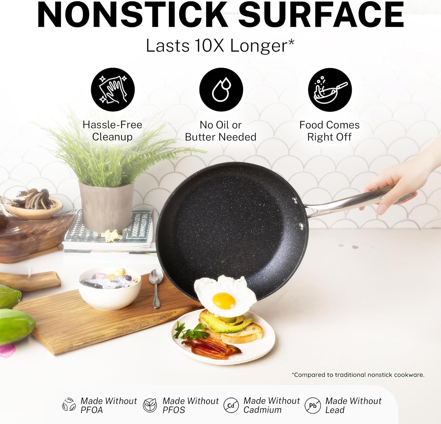 Thumbnail 2 de Granitestone 20 Pc Complete Pots and Pans Set – Nonstick, Oven & Dishwasher Safe