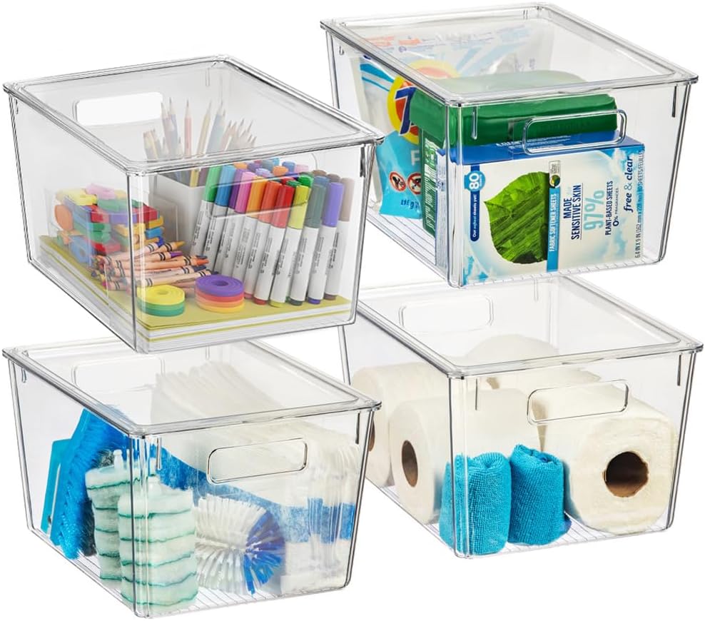 Thumbnail 6 de ClearSpace X-Large Plastic Storage Bins with Lids 🗂