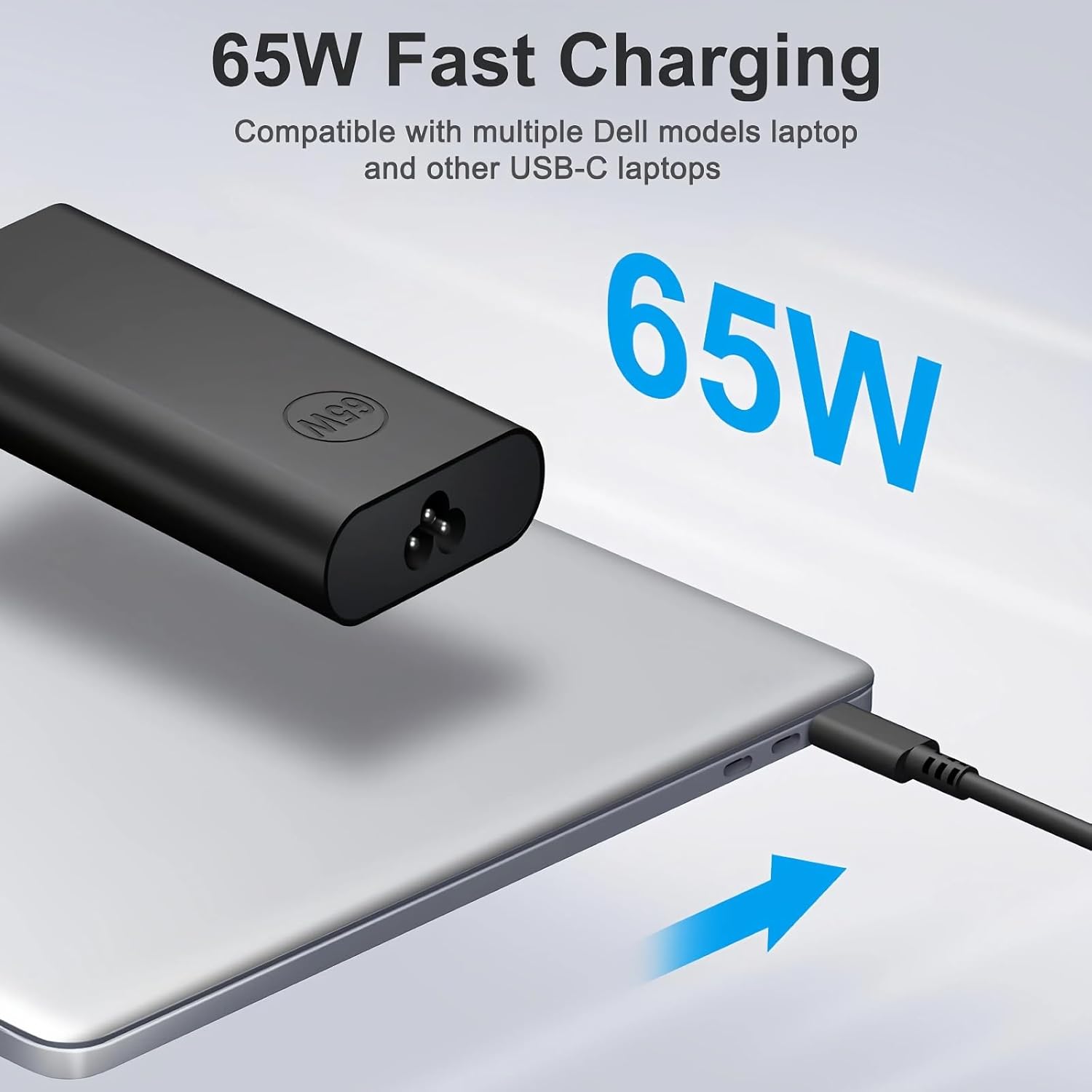 Thumbnail 3 de OOOUSE 65W USB C Laptop Charger: versatile 65W USB-C power for Dell, Lenovo, HP, Acer, Huawei and more