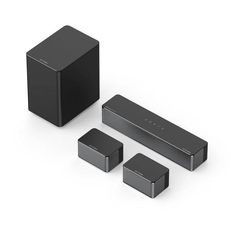 Detalle de Barra de Sonido Ultimea Poseidon M4t 5.1 450W con Dolby Atmos, HDMI-eARC y Bluetooth