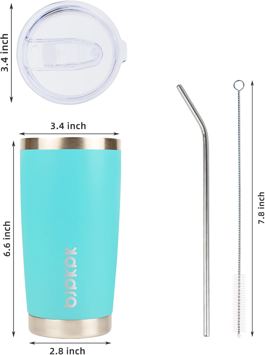 Detalle de BJPKPK Tumbler, 20 oz