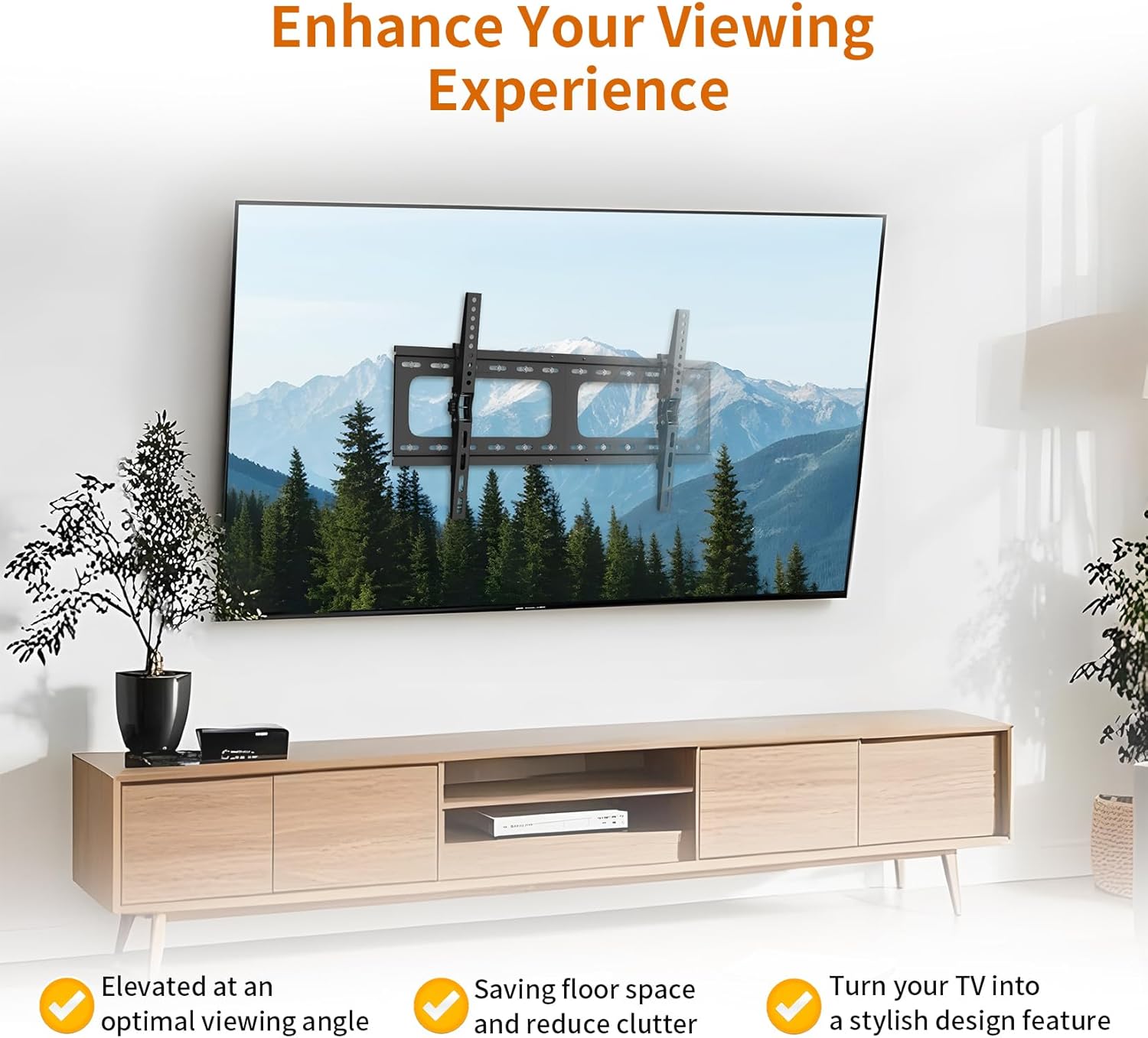 Thumbnail 6 de unho Universal TV Wall Bracket 60 kg