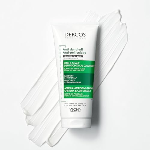 Detalle de Vichy Dercos Après-Shampooing Anti-Pelliculaire Cuir Chevelu Sensible 200ml