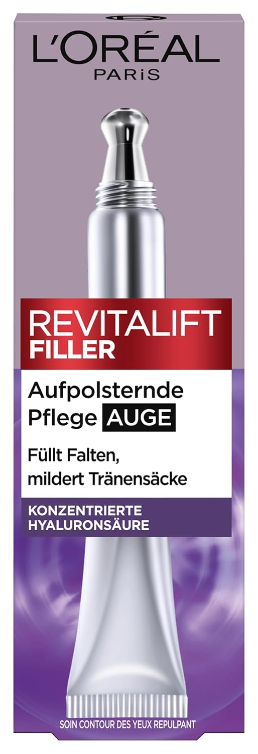 Thumbnail 1 de L’Oréal Paris Revitalift Filler Augenpflege – Hyaluronsäure‑Konzentration trifft Augenpartie