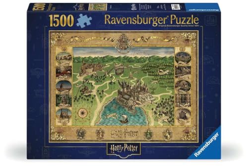Detalle de Ravensburger Puzzle Harry Potter 1.500 piezas 80x60 cm 🧩