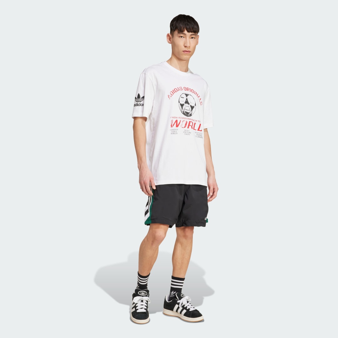 Thumbnail 2 de Camiseta 90s Football Graphic de Adidas — blanca