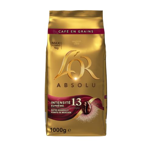 Detalle de L'OR Absolu Intensité 13 – Café en grains 1 kg