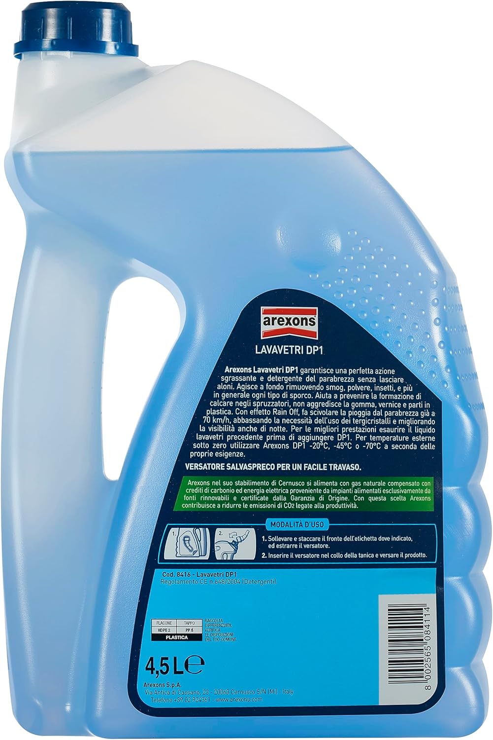 Thumbnail 1 de Arexons 8416 Lavavetri DP1 Pluristagione con Beccucci Versatore Antispreco, 4,5L