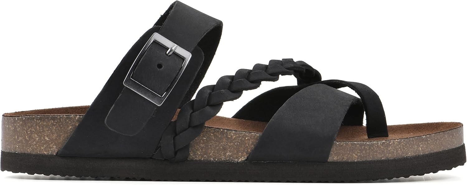 Thumbnail 3 de WHITE MOUNTAIN Women’s Hazy Braided Signature Comfort-Molded Footbed Sandal