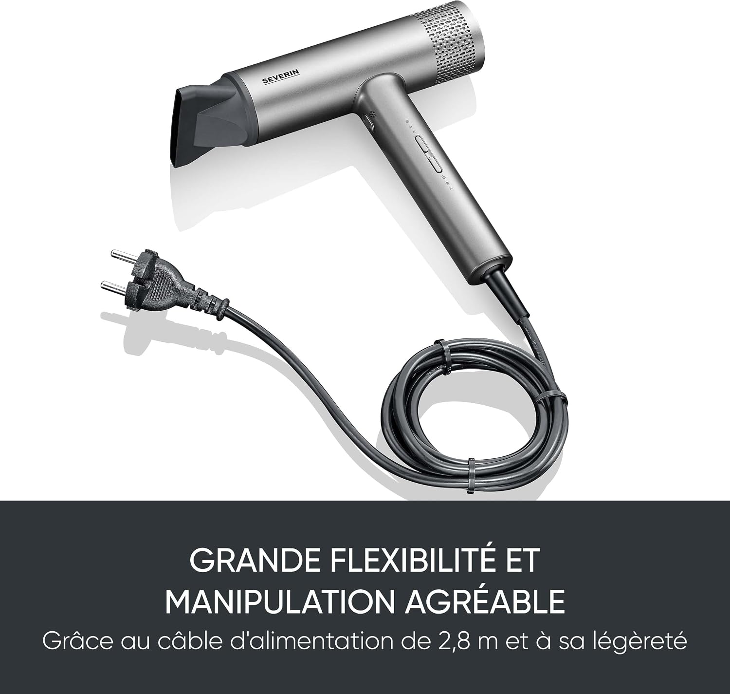 Thumbnail 6 de SEVERIN HT 0171 — sèche-cheveux 2 000 W BLDC avec technologie ionique et accessoires magnétiques