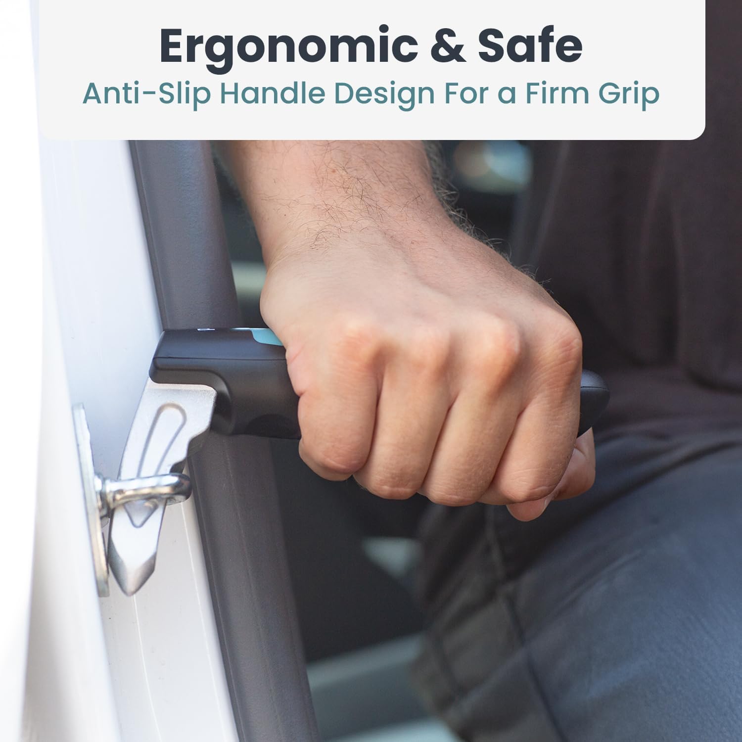 Thumbnail 6 de PELEGON Car Door Assist Handle, 2-Pack with Anti-Slip Grip and 300 lb Support