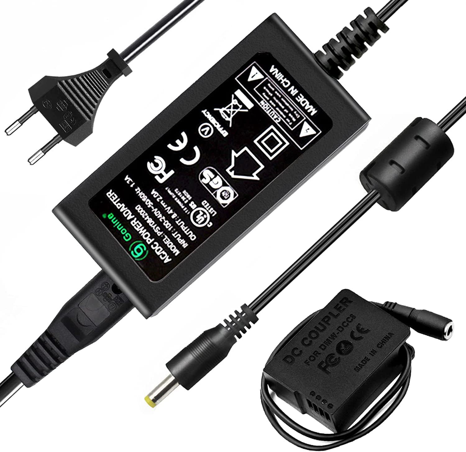 Panasonic DMW-DCC8 DC-Kuppler Ladegerät für DMC-Kameras