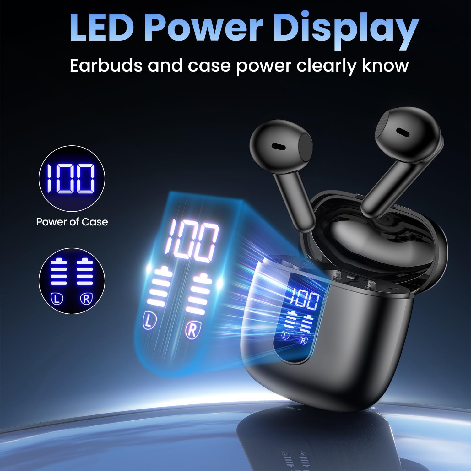 Thumbnail 5 de Haqquio Wireless Earbuds 48H Bluetooth Earbuds