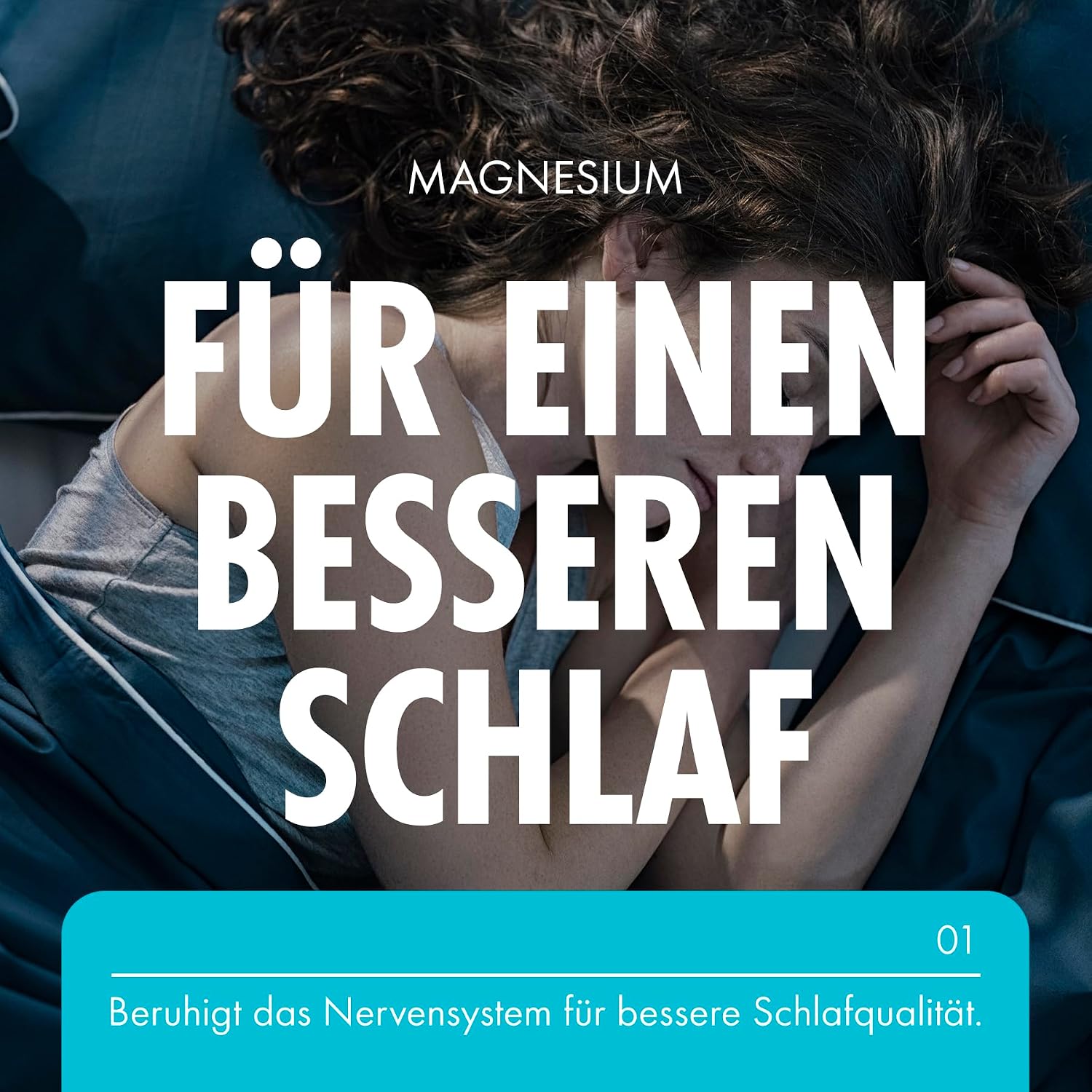 Detalle de Incite Nutrition Magnesium Citrat Kapseln 650 mg – Hochdosierte vegane Ergänzung