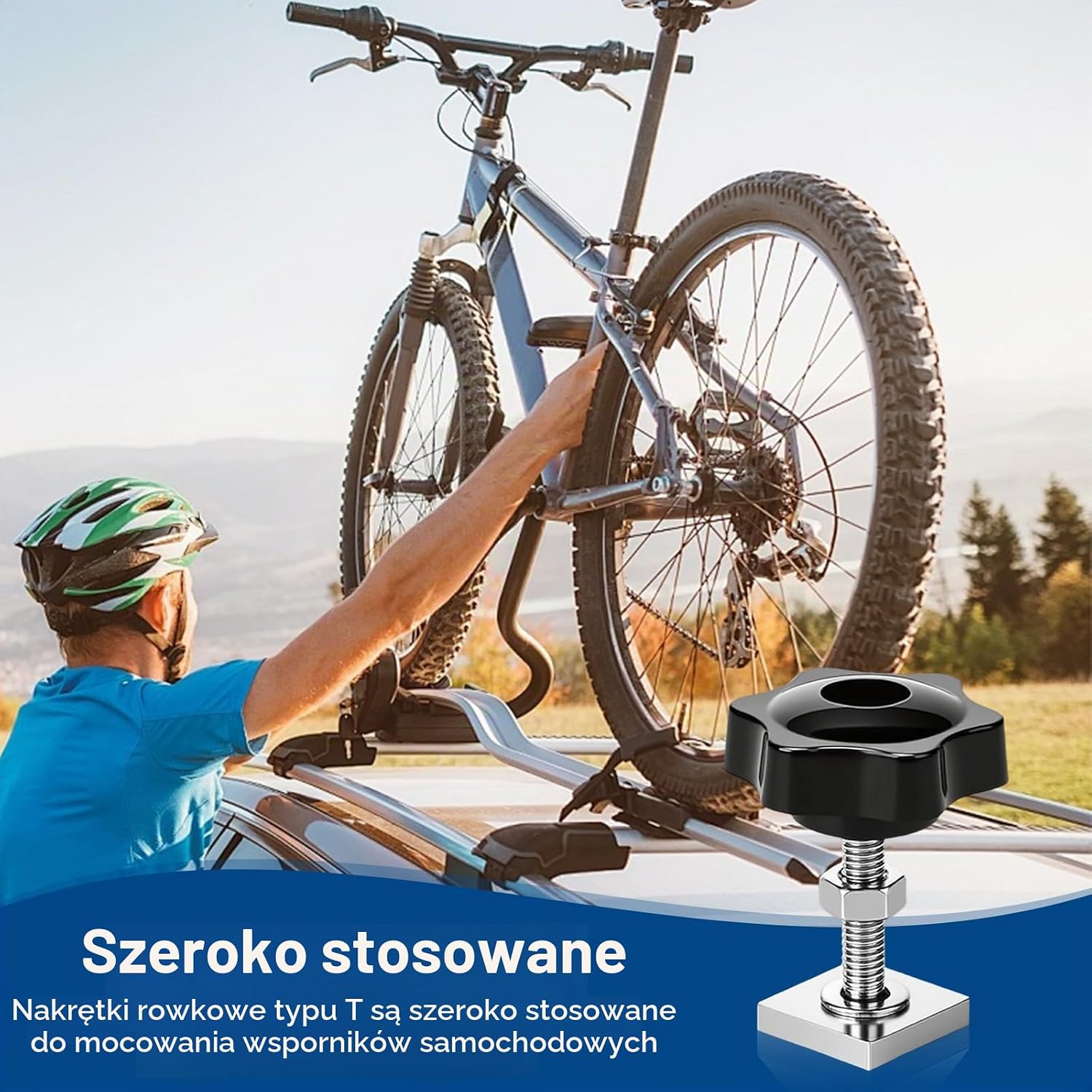 Detalle 2 de UESDU śruby z rowkiem T M8, 6 sztuk ze stali nierdzewnej, gwint 30 mm