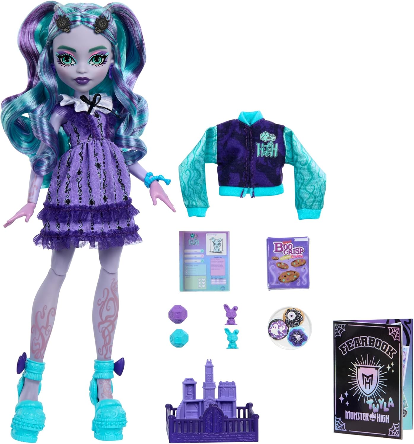 Thumbnail 1 de Monster High Twyla poupée avec accessoires 🎲