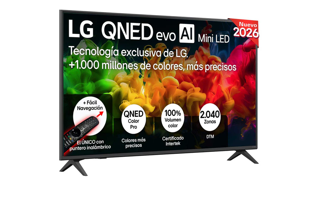 Detalle de LG QNED evo MiniLED AI QNED8E 50'' (50QNED80EB3.80E): opinión de compra y cuándo conviene
