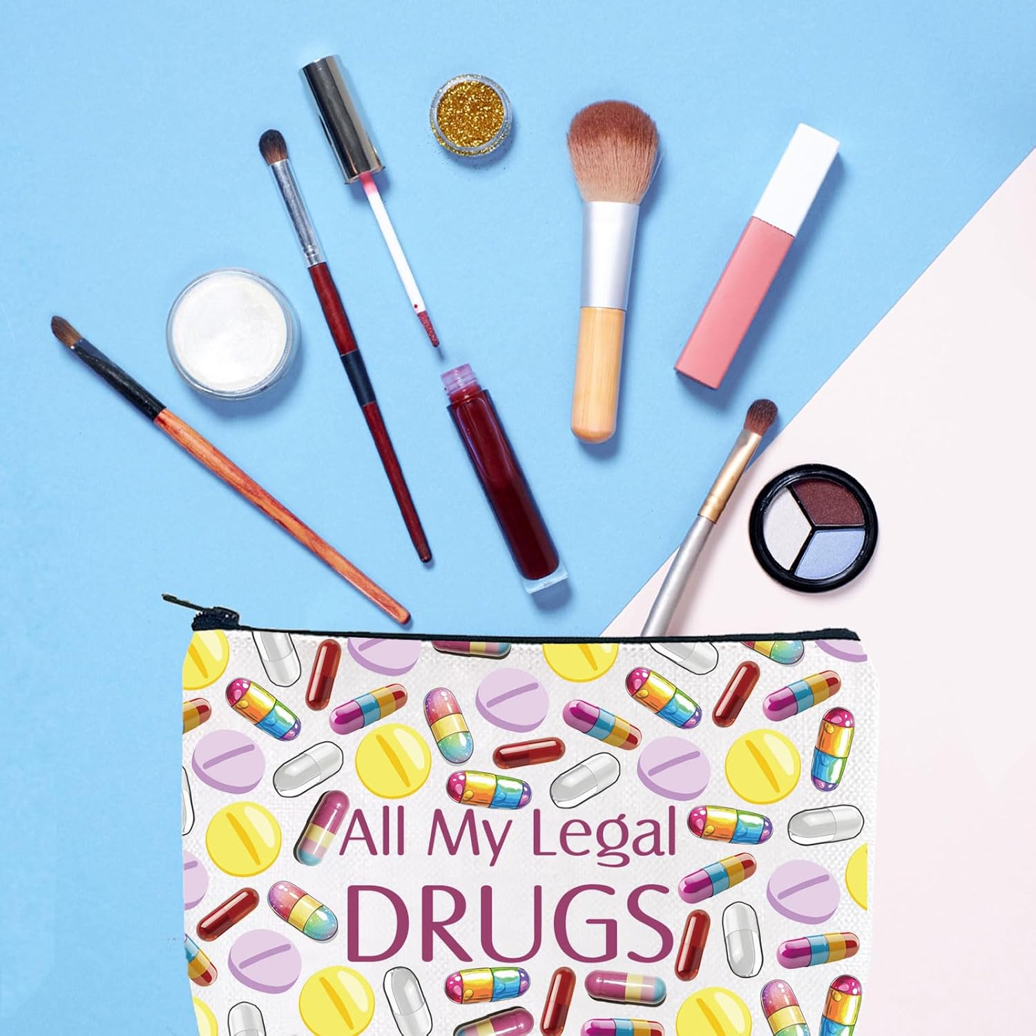 Detalle de Merch pouch All My Legal Drug 23cm bag