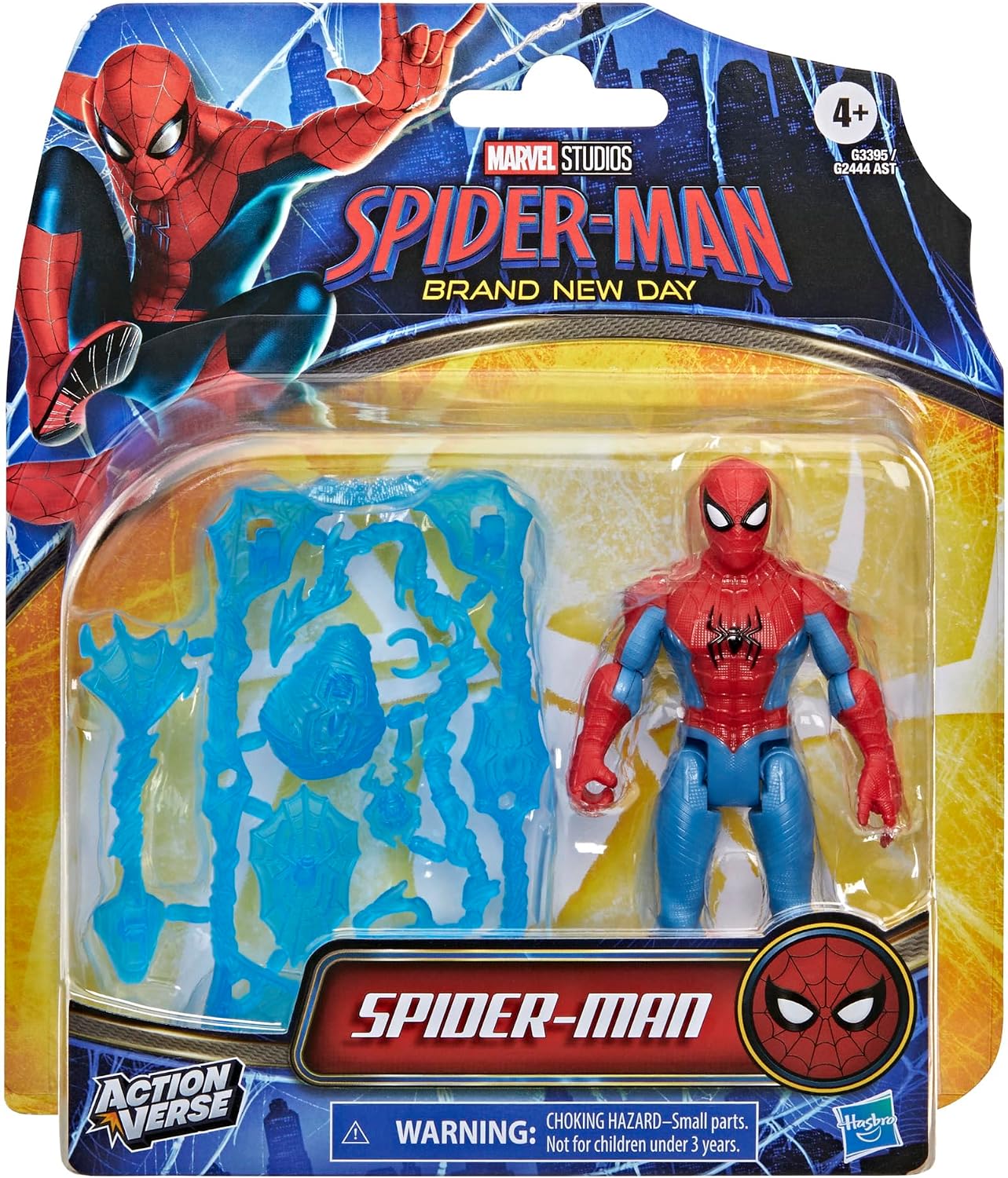 Detalle de Marvel G33955X0 Spider-Man ActionVerse, figurka 11,4 cm z 6 akcesoriami