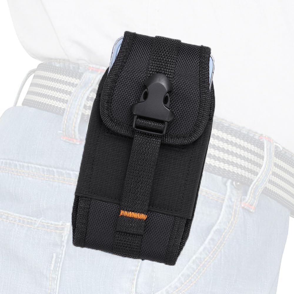 Thumbnail 6 de Cell Phone Holster: Heavy Duty Nylon Mobile Holster Case with Belt Clip