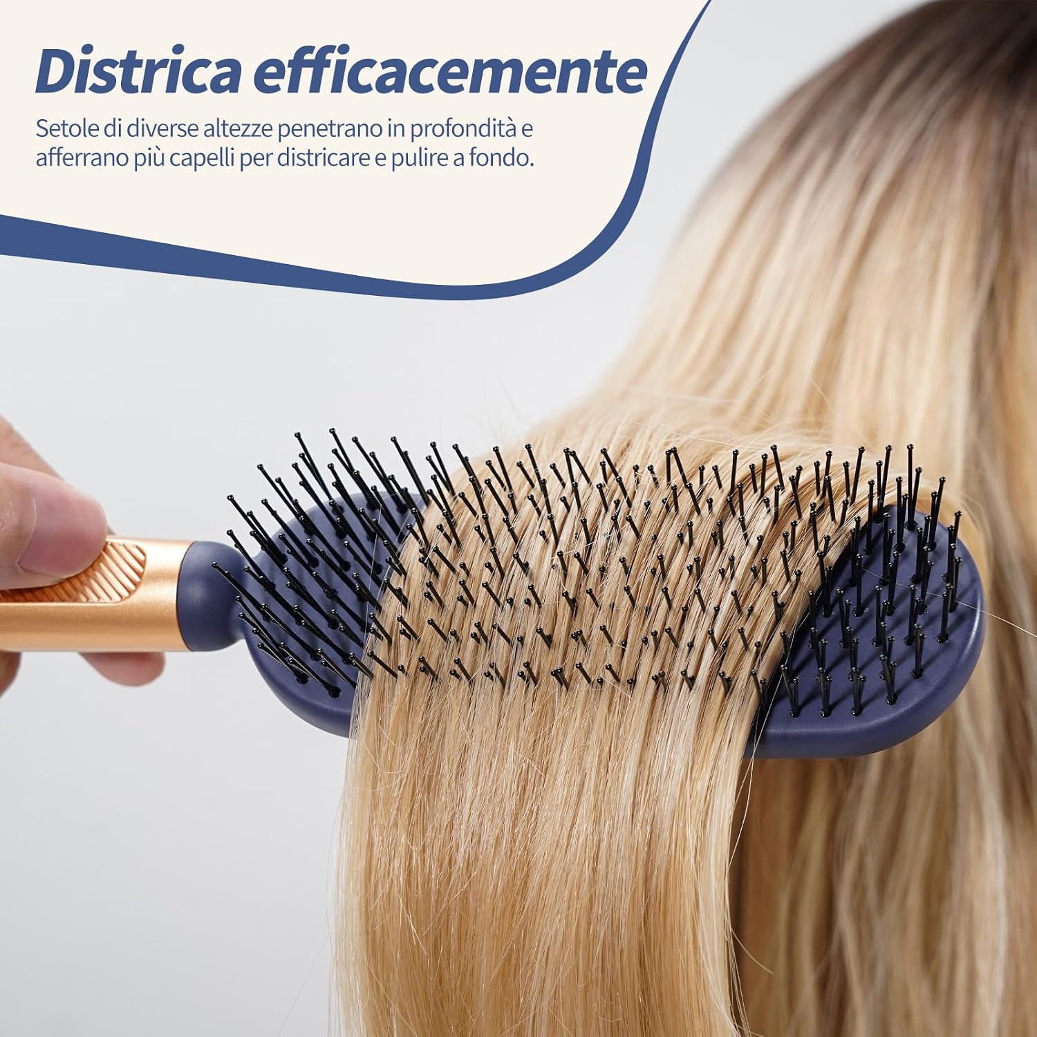 Thumbnail 4 de SHINLEA Spazzola districante 149 setole 💇♀