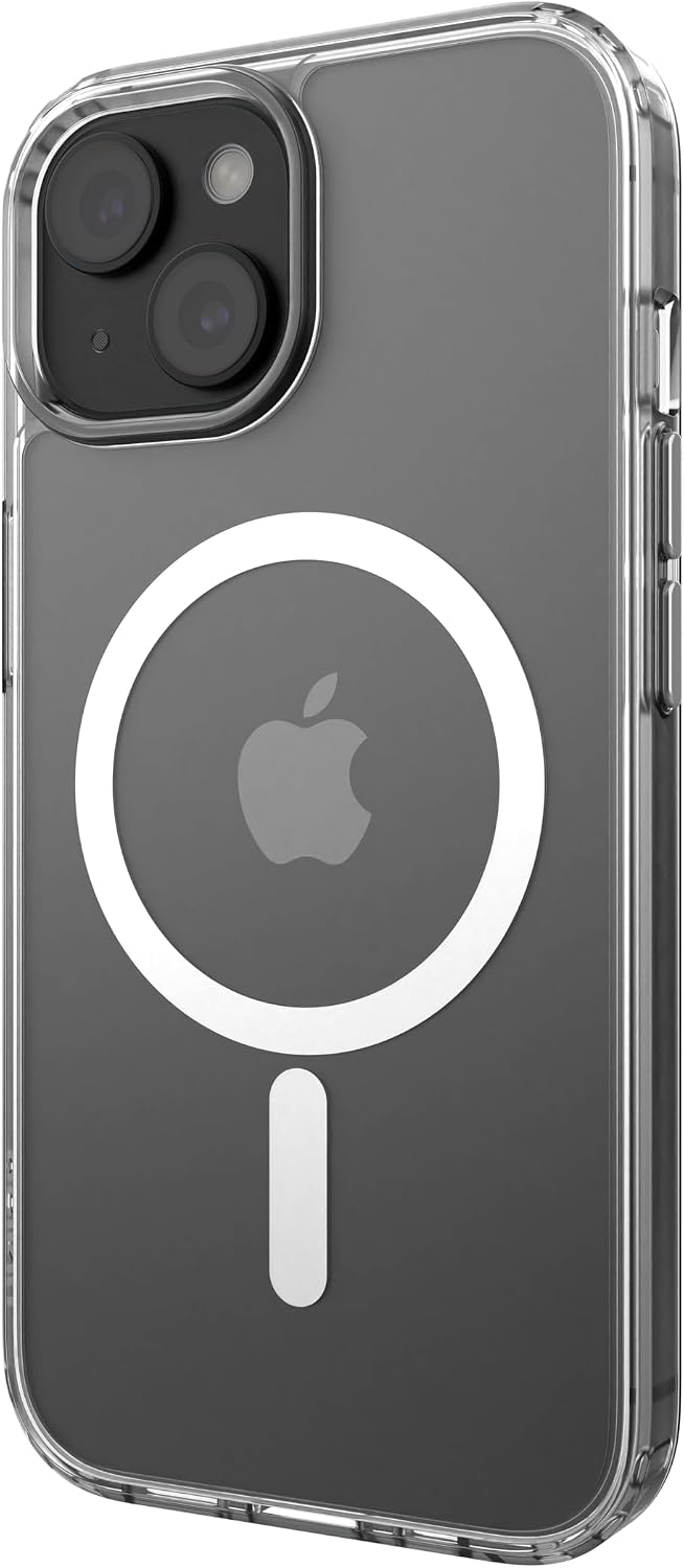 Thumbnail 1 de Coque Belkin SheerForce MagSafe pour iPhone 15 Plus transparente à protection caméra