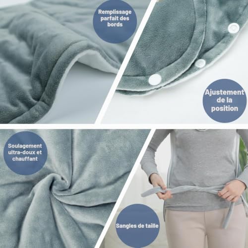 Thumbnail 7 de Ultralent Coussin chauffant dos et épaules 60 × 108 cm, 6 niveaux